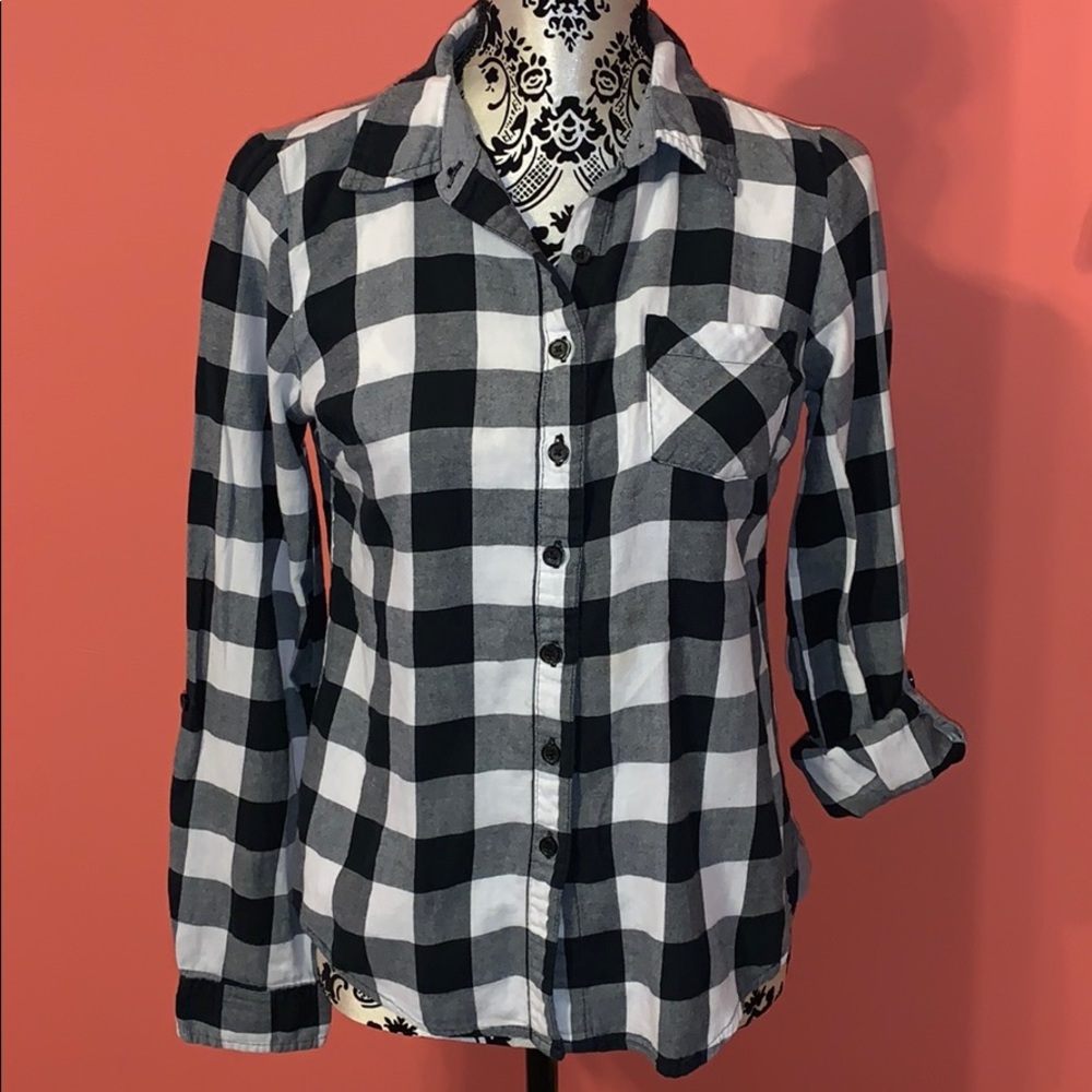 Black & White Flannel
